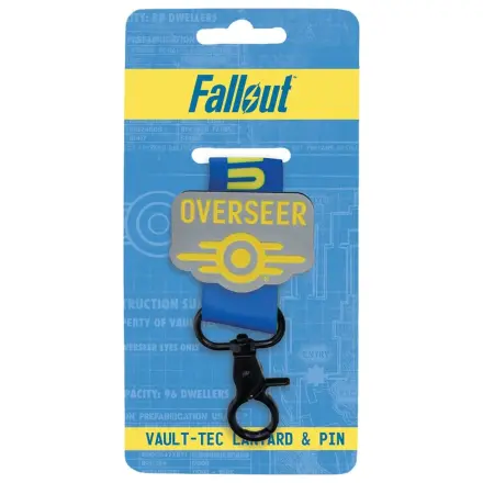 Fallout Vault-Tec Overseer Lanyard & Pin Badge Set product photo