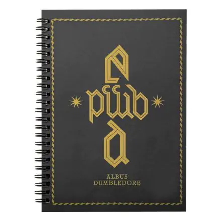 Fantastic Beasts Notebook A5 Albus Dumbledore product photo
