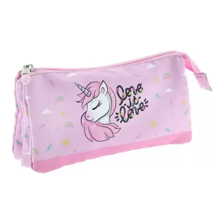 Fantasy Unicorn triple pencil case product photo