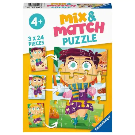 Fashion mix puzzle 2x24pcs product photo