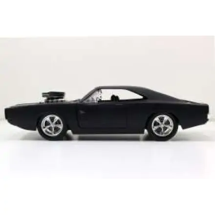 Fast & Furious Diecast Model 1/24 1970 Dodge Charger Matt Black product photo