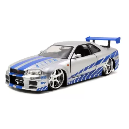 Fast & Furious Diecast Modell 1/24 2002 Nissan Skyline product photo