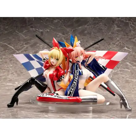 Fate/Extra PVC Statue 1/7 Nero Claudius & Tamamo No Mae Type-Moon Racing Ver. 17 cm product photo