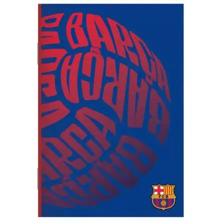 FC Barcelona Ball B/5 Lined Notebook 40 Pages product photo