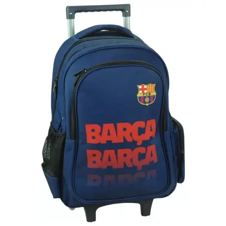 FC Barcelona Barca Blue Rolling School Bag, Bag 46 cm product photo