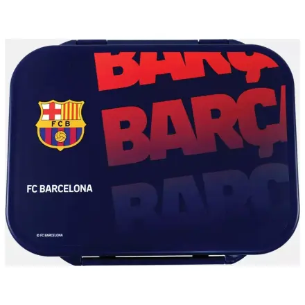 FC Barcelona Multi-Compartment Lunch Box, Sandwich Box product photo