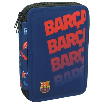 FC Barcelona Barca Pencil Case Filled Two-Storey product photo