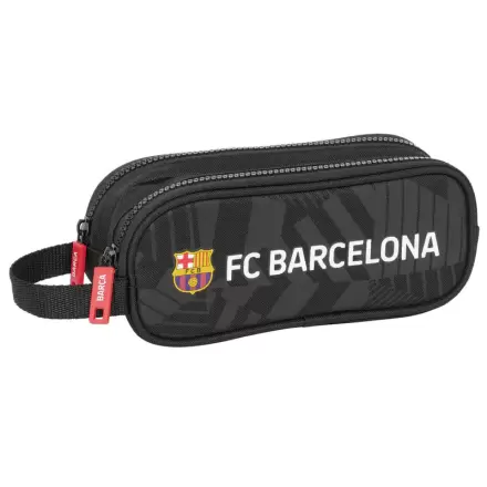 FC Barcelona Black double pencil case termékfotója