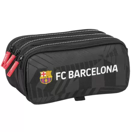 FC Barcelona Black triple pencil case termékfotója