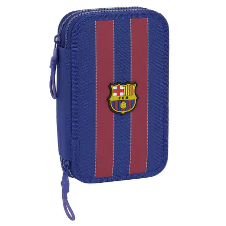 FC Barcelona double pencil case 28pcs product photo