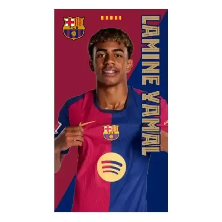 FC Barcelona Lamine Yamal microfibre beach towel termékfotója