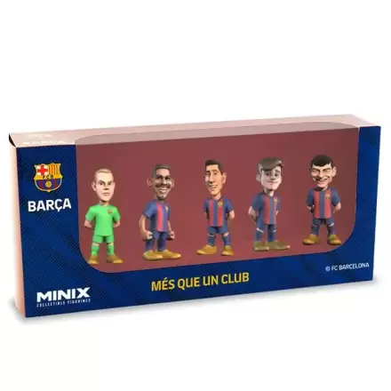 FC Barcelona Minix pack 5 figures 7cm termékfotója