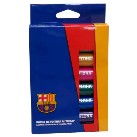 FC Barcelona solid tempera paint in bar box product photo