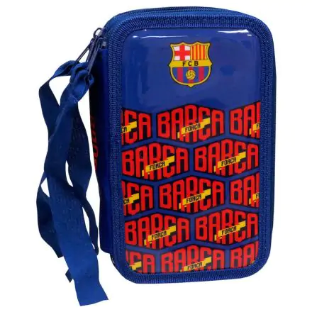 FC Barcelona triple pencil case product photo