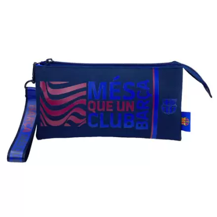 FC Barcelona triple pencil case product photo