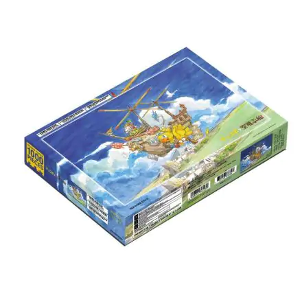 Final Fantasy Jigsaw Puzzle Ehon Chocobo & The Flying Ship (1000 pieces) product photo