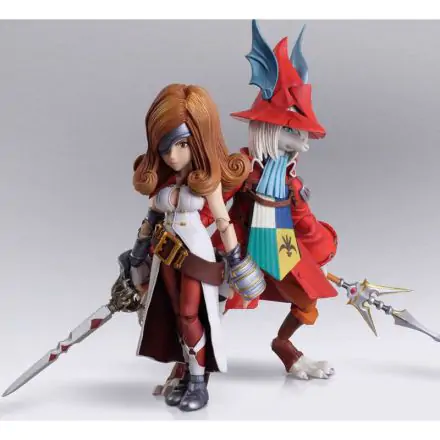 Final Fantasy IX Bring Arts Freya Crescent and Beatrix set 2 figures 12-16cm product photo