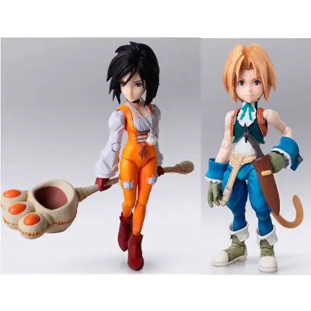 Final Fantasy IX Bring Arts Zidane Tribal and Garnet Til Alexandros XVII set 2 figures 12-17cm product photo