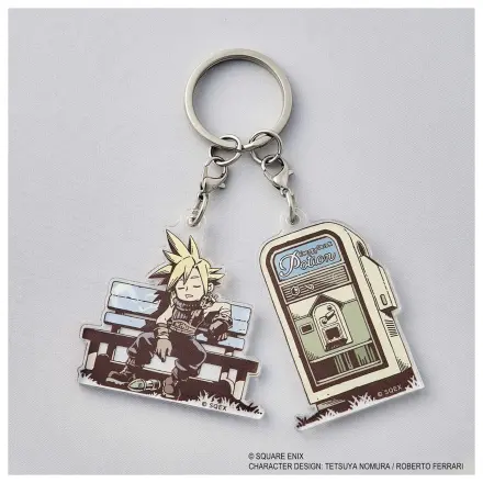 Final Fantasy VII Rebirth Acrylic Keychain Napping Cloud product photo