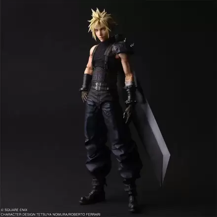 Final Fantasy VII Rebirth Play Arts Shin Action Figure Cloud Strife 27 cm   product photo