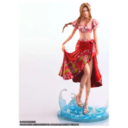 Final Fantasy VII Rebirth Static Arts Gallery Statue Aerith Gainsborough (Swimsuit Ver.) 26 cm product photo