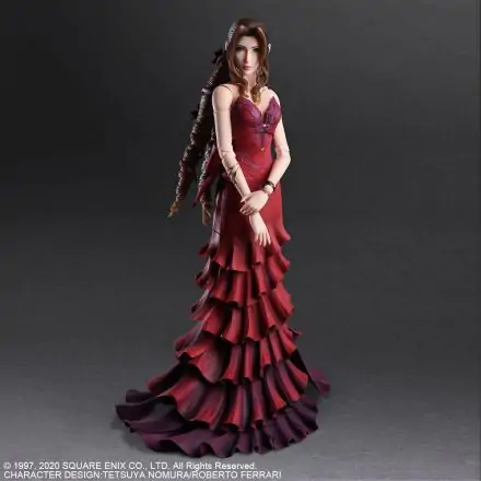 Final Fantasy VII Remake Play Arts Kai Action Figure Aerith Gainsborough Dress Ver. 25 cm product photo