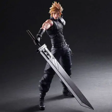 Final Fantasy VII Remake Play Arts Kai Action Figure No. 1 Cloud Strife 28 cm product photo