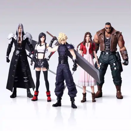 Final Fantasy VII Remake Trading Arts set 5 figures 9-10cm product photo