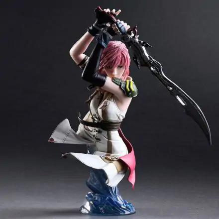 Final Fantasy XIII Static Arts Lightning bust 17cm product photo