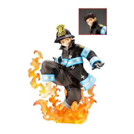 Fire Force ARTFXJ Statue 1/8 Shinra Kusakabe Glows in the Dark Bonus Edition 21 cm product photo