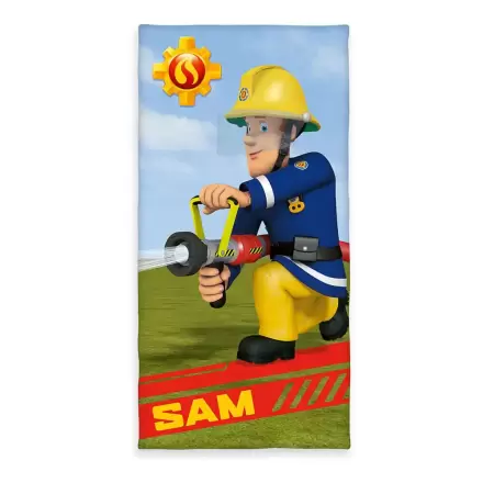 Fireman Sam Velour Towel 75 x 150 cm     product photo