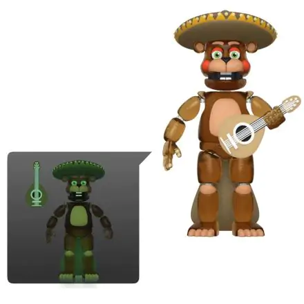Five Nights at Freddy's Pizza Simulator Action Figure El Chip (Translucent) 13 cm product photo