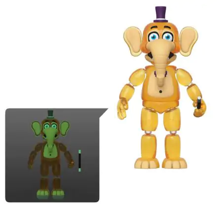 Five Nights at Freddy's Pizza Simulator Action Figure Orville Elephant (Translucent) 13 cm product photo