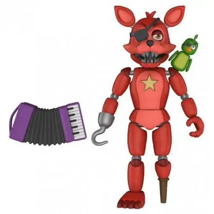Five Nights at Freddy's Pizza Simulator Action Figure Rockstar Foxy 13 cm product photo