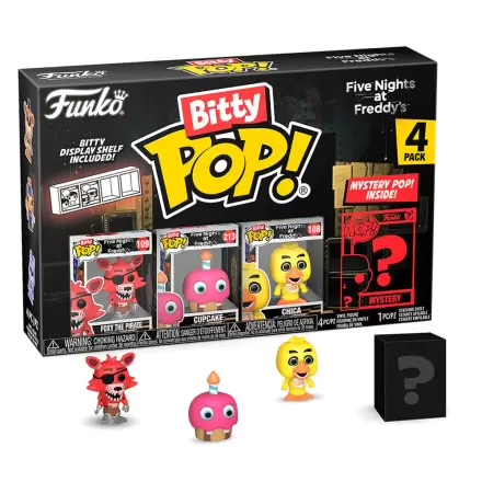 Blister 4 figures Bitty POP Five Nights at Freddys Foxy termékfotója