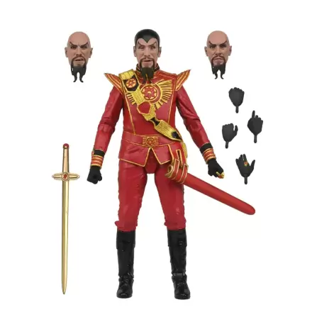 Flash Gordon (1980) Action Figure Ultimate Ming (Red Military Outfit) 18 cm termékfotója