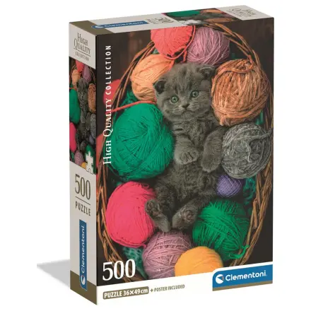 Fluffy Kitten puzzle 500pcs product photo