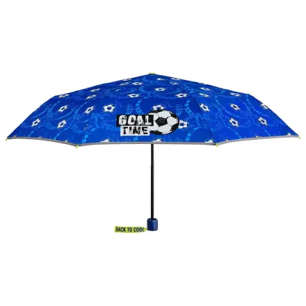 Football manual folding umbrella 50cm product photo