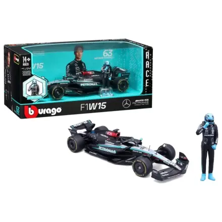 Formula 1 F1 Mercedes W15 E Perf. 2023 Russell Die-cast Model 1/24 product photo
