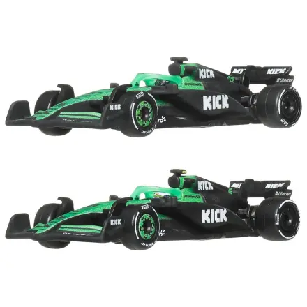Formula 1 Hot Wheels Premium Die-Cast Vehicles 2-Pack 1/64 KICK Sauber Team product photo