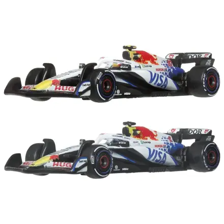 Formula 1 Hot Wheels Premium Die-Cast Vehicle 2-Pack 1:64 Team Visa Cash App Racing Bulls product photo