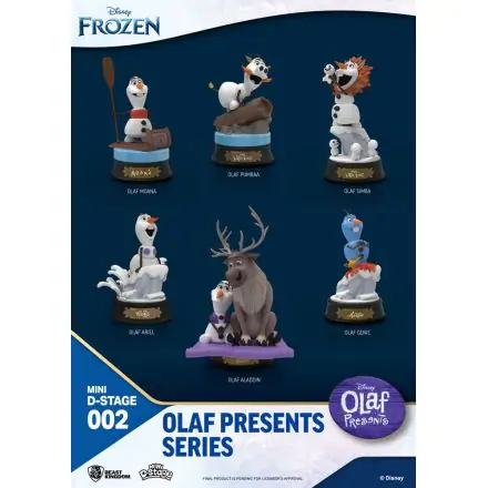 Frozen Mini Diorama Stage Statues 6-pack Olaf Presents 12 cm termékfotója