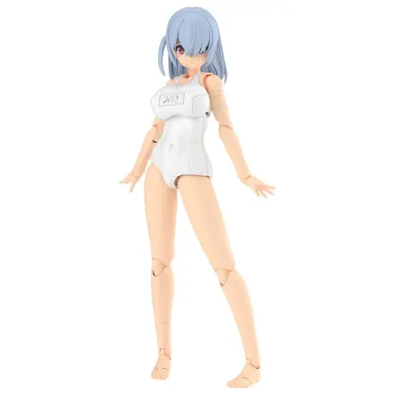 Frame Arms Girl Plastic Model Kit Mizuki School Swimsuits White Ver. 16 cm product photo