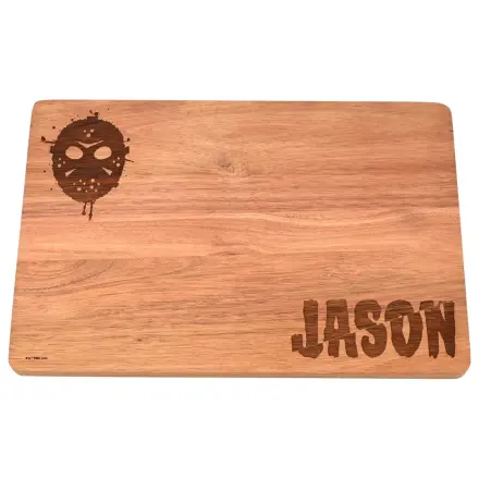 Friday the 13th Jason & Mask Wood Serving Board product photo