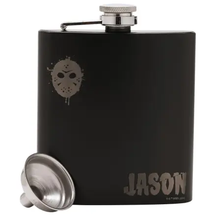 Friday the 13th Jason & Mask Hip Flask 177ml + Funnel product photo