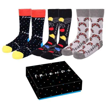 Friends Socks 3-Pack Symbols 35-41 product photo