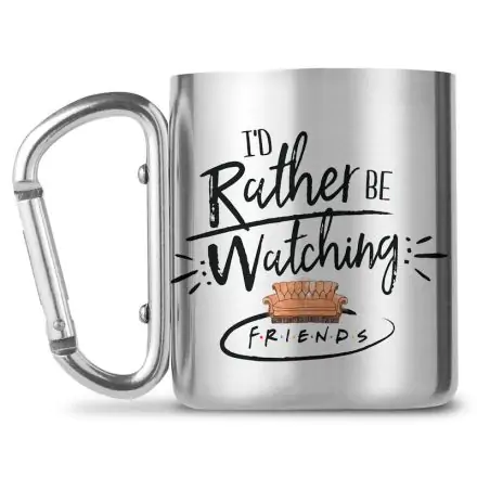 Friends Rather Be Watching Carabiner Mug product photo
