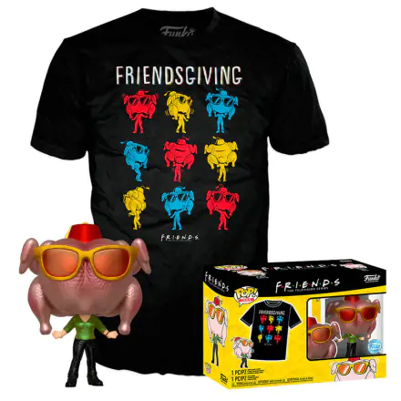 Friends Monica Turkey Funko POP figure & tee box Exkluzív product photo