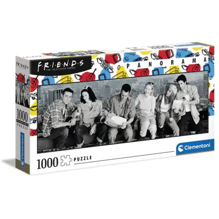 Friends Panorama Jigsaw Puzzle Skyscraper Lunch (1000 pieces) product photo