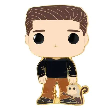 Friends POP! Enamel Pin Ross w/ Monkey 10 cm product photo